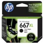 Cartucho de Tinta HP 667XL Negro 3YM81AL