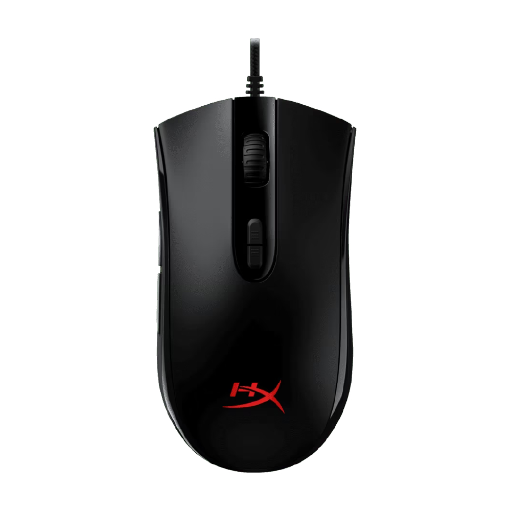 4P4F8AA-1-1 Mouse HyperX Pulsefire Core Negro mouse óptico gaming 4P4F8AA - Imagen 1