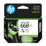 HP tinta 668 XL tri color 7FP38VL