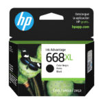 HP tinta 668 XL negro 7FP39VL