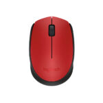 Logitech M170 mouse inalámbrico ambidiestro rojo 960-001201