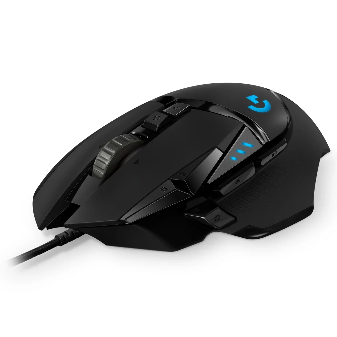 910-005469 Logitech Gaming Mouse G502 (Hero) 11 botones programables conexión USB 910-005469 - Imagen 1