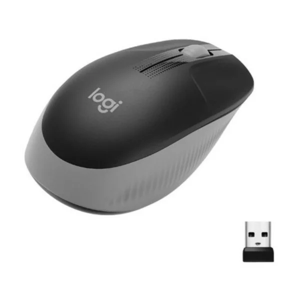 910-005902 Logitech Mouse inalámbrico M190 color carbón 910-005902 - Imagen 1