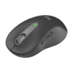 Logitech Signature M650 L Mouse inalámbrico de tamaño completo grafito 910-006231