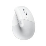 Logitech Lift Vertical Ergonomic Mouse color blanco bluetooth 910-006469