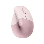 Logitech Lift Vertical Ergonomic Mouse color rosado 910-006472