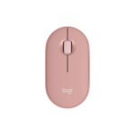 Logitech Pebble Mouse 2 M350S color rosa bluetooth inalámbrico 910-007048