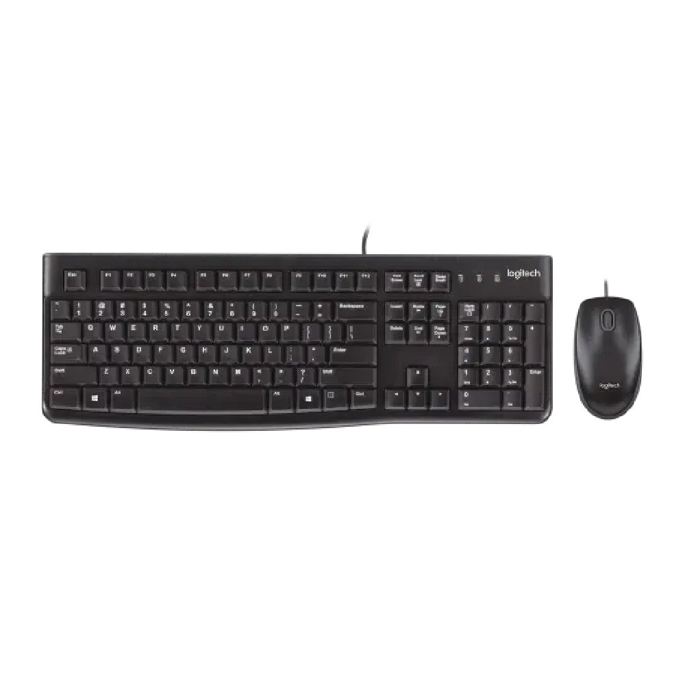920-002565- Logitech Desktop MK120 Combo de teclado y ratón con cable 920-002565 - Imagen 1
