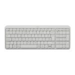 Logitech teclado bluetooth K250 tamaño compacto color blanco 920-013446