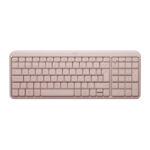 Logitech teclado bluetooth K250 tamaño compacto color rosado 920-013447