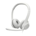 Logitech auriculares USB H390 para computadora color blanco 981-001285