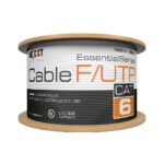 Cable Nexxt Essential Cat.6 a granel, F/UTP para exteriores con revestimiento tipo CMX, 305 m/1000 pies AB356NXT37