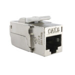 Nexxt Módulo Keystone Jack RJ45 Cat6 color plata AW131NXT03