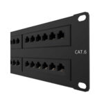 Nexxt Solutions Patch Panel para Montaje en Rack Cat6 19″ 48 puertos AW191NXT11
