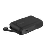 Belkin Banco de energía 10K con cable integrado color negro BPB021fqBK