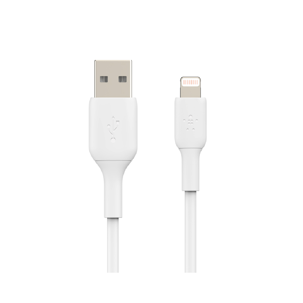 CAA001bt1MWH-3 Belkin Cable Lightning a USB-A 1m, blanco CAA001bt1MWH - Imagen 1