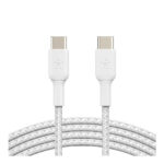 Belkin Boost Charge Cable trenzado USB-C a USB-C de 60 W CAB004bt1MWH