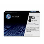 Cartucho de Tóner HP 80X Negro Alto Rendimiento LaserJet Original CF280X