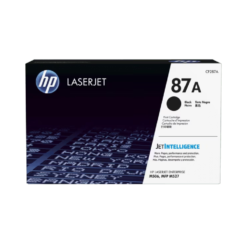 CF287A Cartucho de Tóner HP 87A Negro LaserJet Original CF287A - Imagen 1