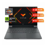 HP laptop gaming VICTUS 15-fb3032la, AMD Ryzen 5, 8 GB de RAM, NVIDIA GeForce RTX 3050, SSD de 512 GB, 15,6″, W11H CG3N4LA#ABM
