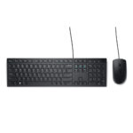 Dell Teclado y mouse con cable QWERTY KM300C-US
