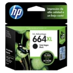 Cartucho de Tinta HP 664XL Negra F6V31AL