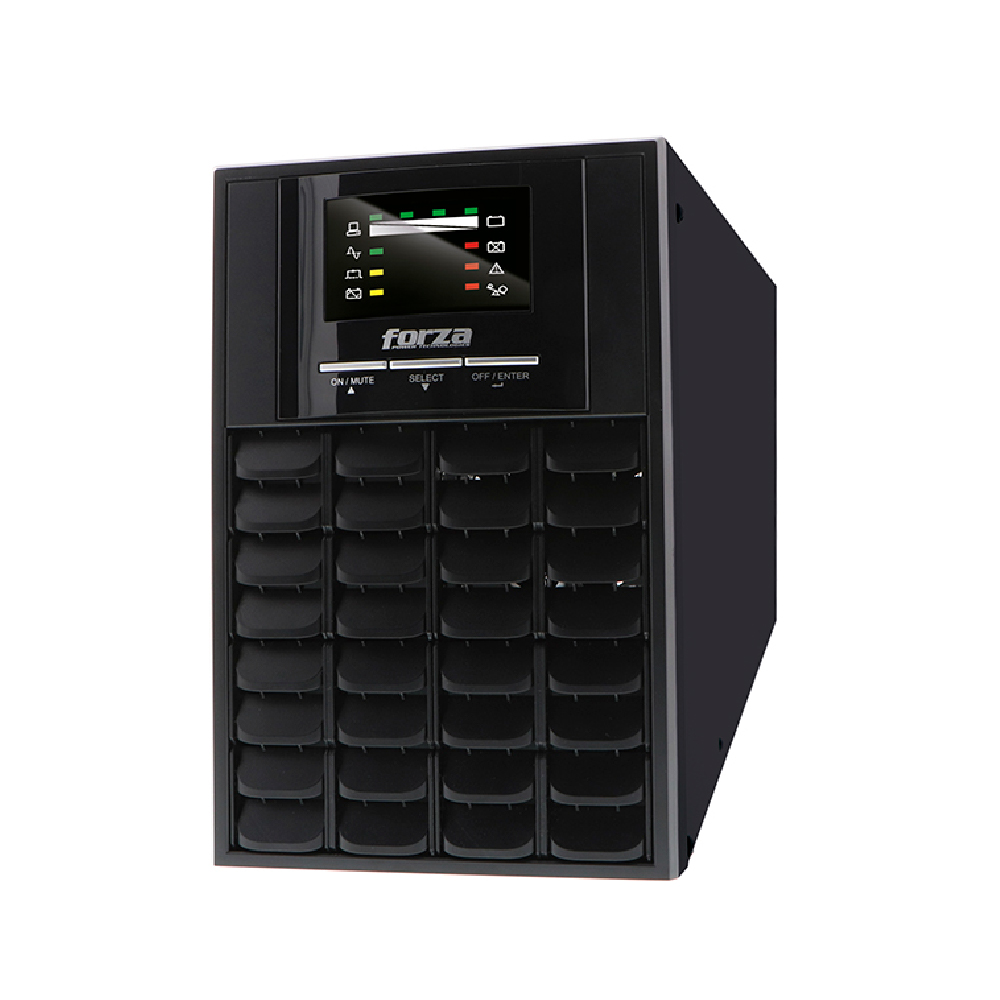 FDC-FDC-RT1000VA- Forza UPS en línea 1000VA/700W, 3 slds, sinusoidal pura, torre-120V FDC-RT1000VA - Imagen 1