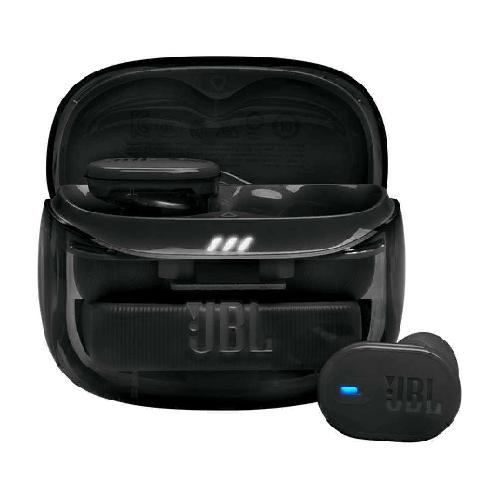 JBLTBUDS2GBLKAM-100 JBL audífonos Tune Buds 2 Ghost Edition color negro JBLTBUDS2GBLKAM - Imagen 1