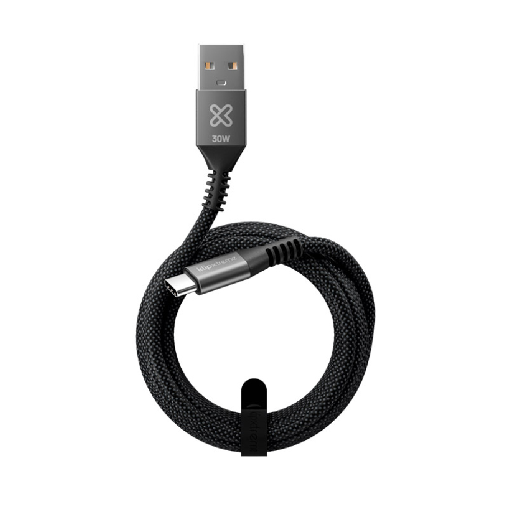 KAC-050-10FT-2 Klip Xtreme PowerGo 050 30W cable USB-A a USB-C 10 pies KAC-050-10FT - Imagen 1