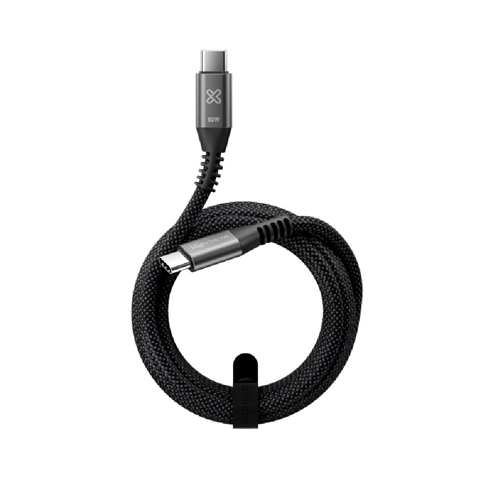 KAC-250-10FT-2 Klip Xtreme PowerGo 250 60W Cable USB-C 10 pies KAC-250-10FT - Imagen 1