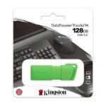 Kingston USB DataTraveler Exodia 128GB, USB-A 3.2 Gen 1, Color verde Neon KC-U2L128-7LG