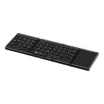 Klip Xtreme Teclado plegable FlexPlit con touchpad inalámbrico color negro KCK-650S-BK