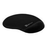 Klip Xtreme Mouse pad con soporte de gel (color negro) KMP-100B