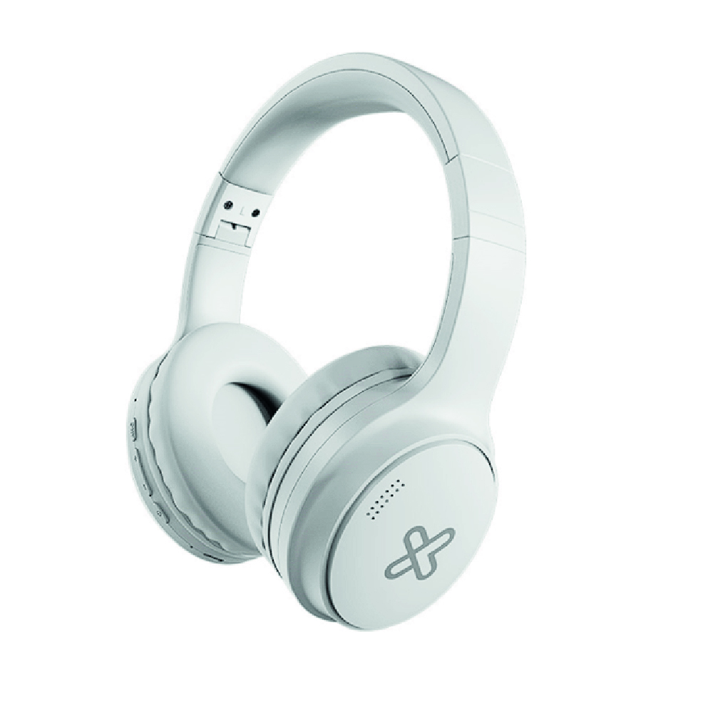 KNH-300WH Klip Xtreme Audífonos ANC con tecnología inalámbrica compatible con Bluetooth color blanco KNH-300WH - Imagen 1