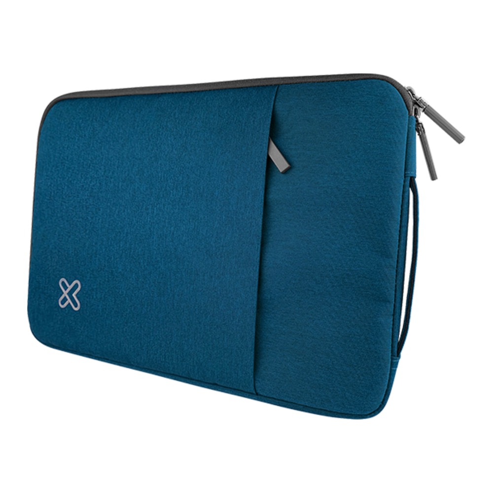 KNS-420BL_-1-2 Klip Xtreme Funda SquarePro para laptops hasta 15.6″ color azul KNS-420BL - Imagen 1
