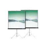 Klip Xtreme Pantalla de proyección con trípode  86″ en diagonal KPS-102B