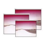 Klip Xtreme Pantalla de proyección manual pared o techo 86″  KPS-302