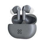 Klip Xtreme Buds-Fi audífonos true wireless color gris KTE-015GR