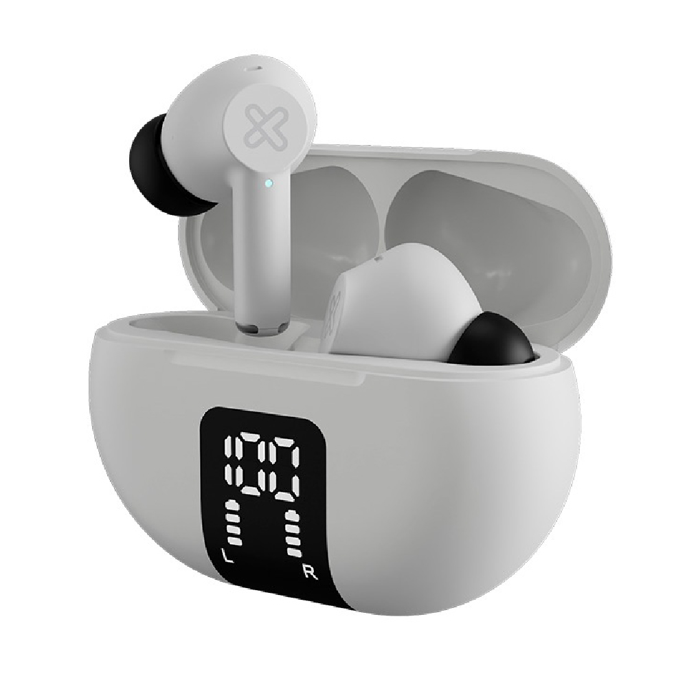 KTE-755WH Klip Xtreme audífonos EdgeBuds inalámbricos color blanco KTE-755WH - Imagen 1