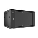 Nexxt Gabinete de pared fijo, completamente ensamblado RAL 9005 9U 600×600 NEC-F9U66B