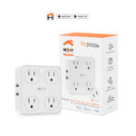 Nexxt Solutions Home Protector de sobretensión inteligente Wi-Fi NHP-T615