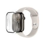 Belkin Protector de pantalla TemperedCurve 2 en 1 para Apple Watch Series 10 (46 mm/transparente) OWA003fqCL