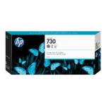 Cartucho de tinta HP 730 Gris Original 300ml (P2V72A)