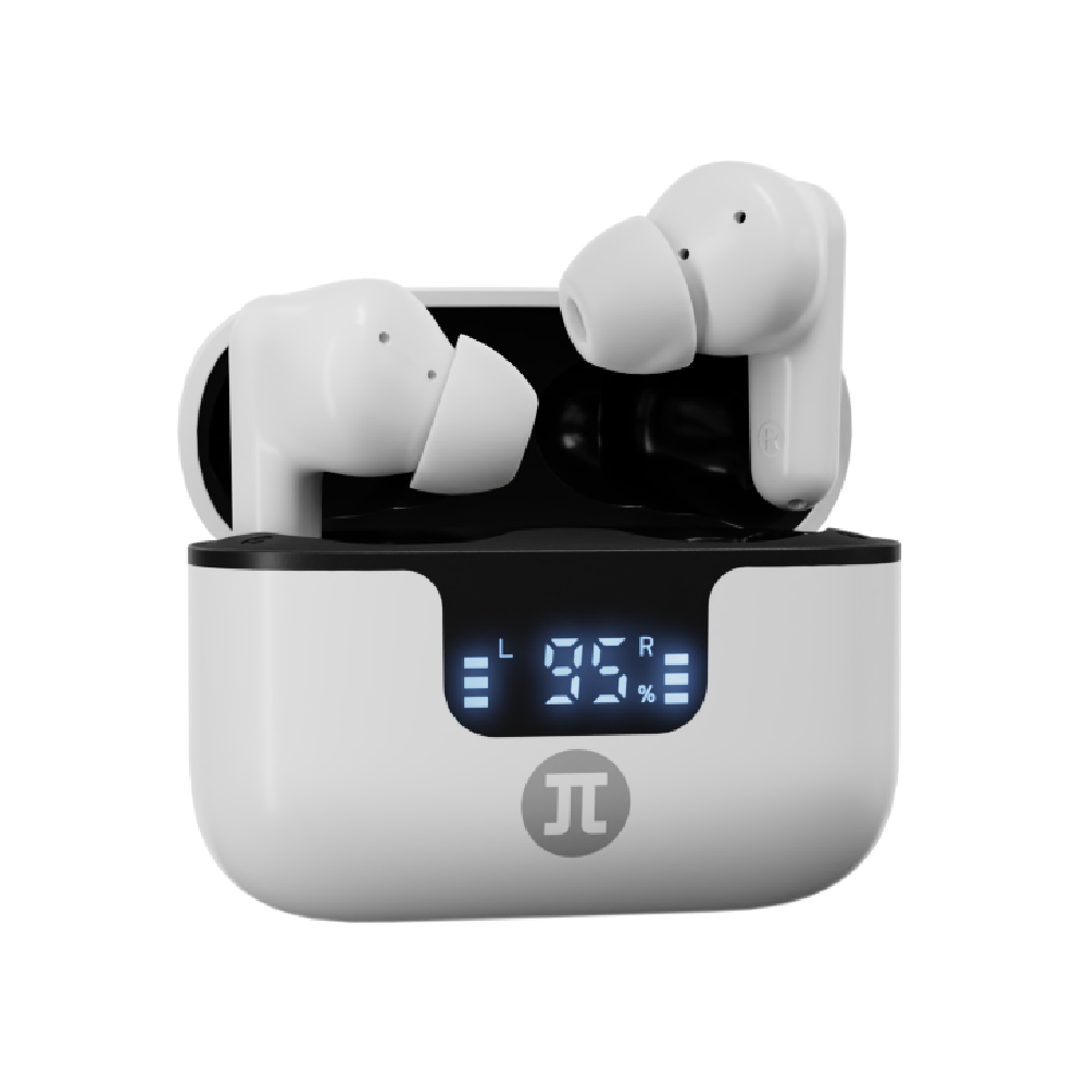 PWH-300 Primus Gaming Audífonos TWS Arcus300S Bluetooth 5.4 y Dongle USB/USB-C de Baja Latencia color blanco PWH-300 - Imagen 1