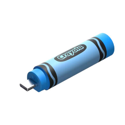 Unidad flash SANDISK Crayola USB-C – 64GB (Cerulean Blue) USB SDCZIC-064G-G46B