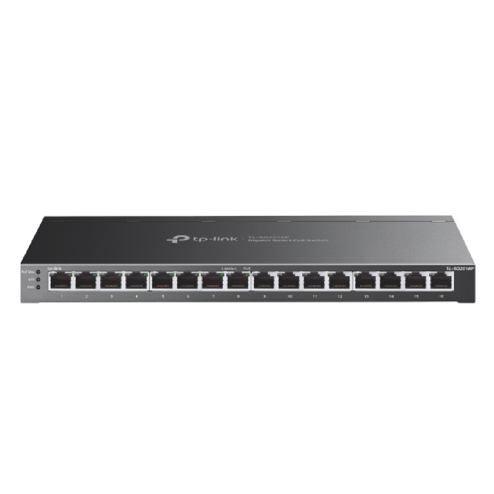 SG2016P TP-Link Switch inteligente Gigabit JetStream de 16 puertos con PoE+ de 8 puertos SG2016P - Imagen 1