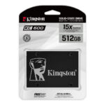 Kingston KC600 disco duro SSD cifrado 512GB interno SKC600/512G