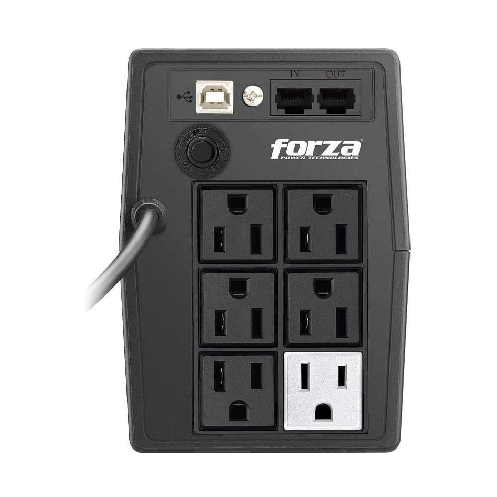 SL-601UL- Forza UPS inteligente 600VA/360W, 6 slds, LCD táctil, torre comp-120V SL-601UL - Imagen 1