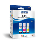 Epson multipack de 3 tintas de color T544 (amarillo, cian, magenta) T544520-3P