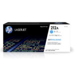 Cartucho de tóner original HP W2121A 212A cian, paquete individual W2121A